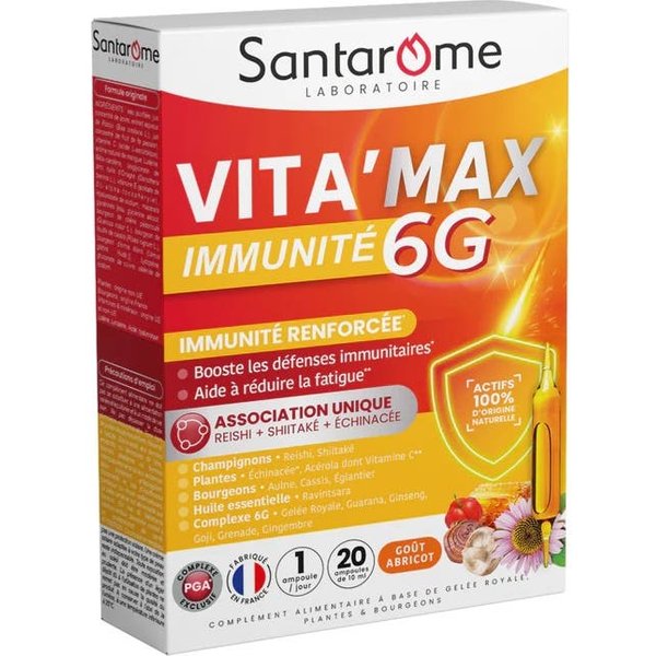 Santarome Vita'max Inmunidad 6G 20X10 Ml-image