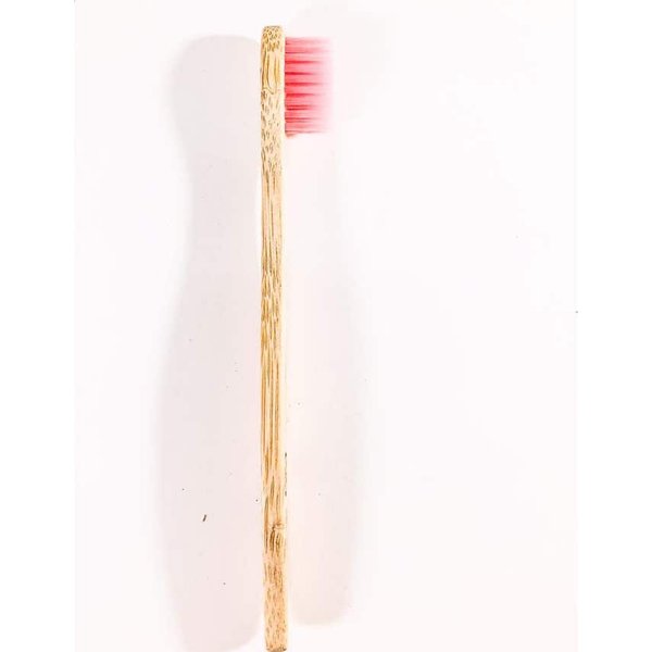 Lov'yc Kids Bambú Cepillo De Dientes Rosa 1Ud-image
