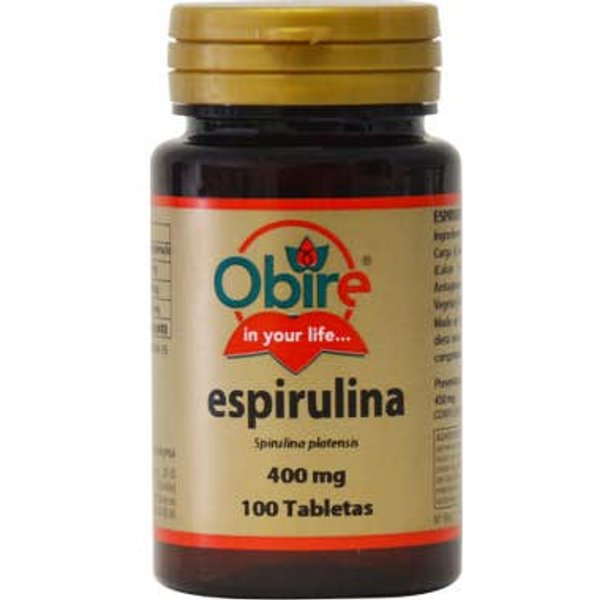 Obire Espirulina 400 Mg 100 Comp-image