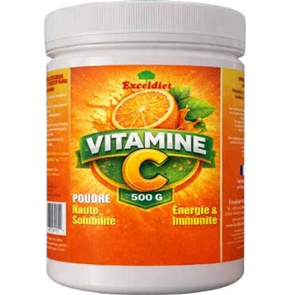 Exceldiet Pharma Vitamina C En Polvo 500 G-image