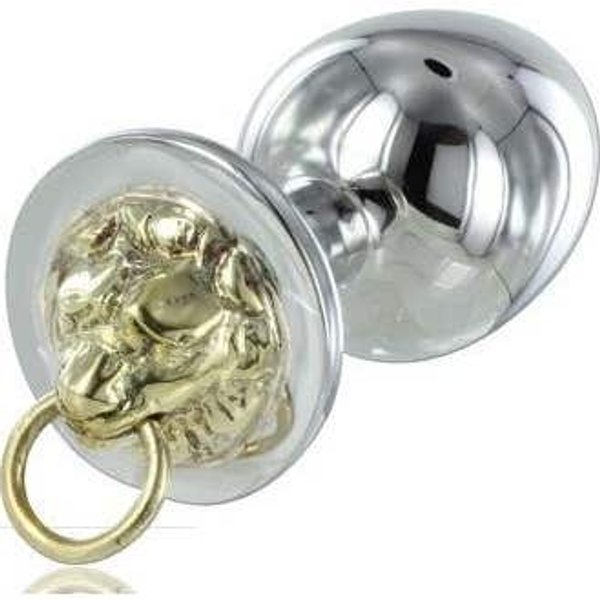 Metal Hard Anal Plug Steel Tiger 1Ud-image