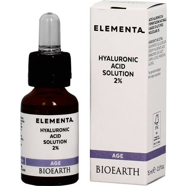 Bioearth Elemental SolucióN De ÁCido HialuróNico 2% 15Ml-image