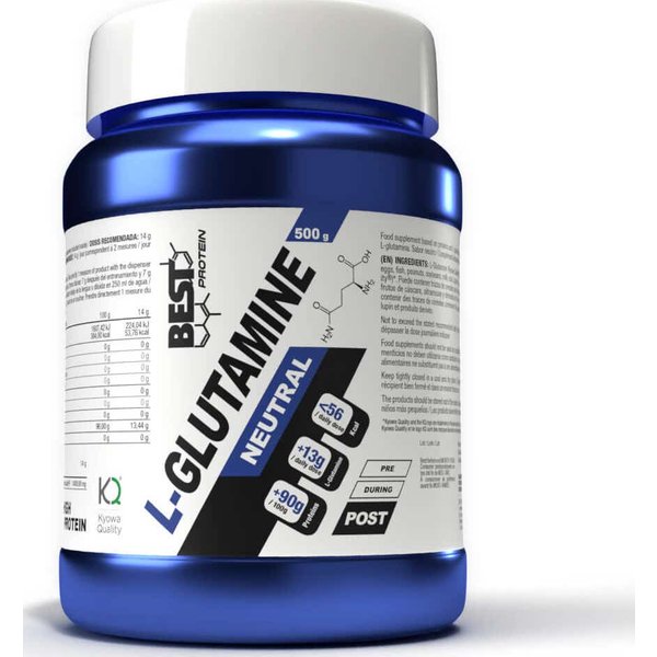Best Protein L-Glutamine Neutro 500G-image
