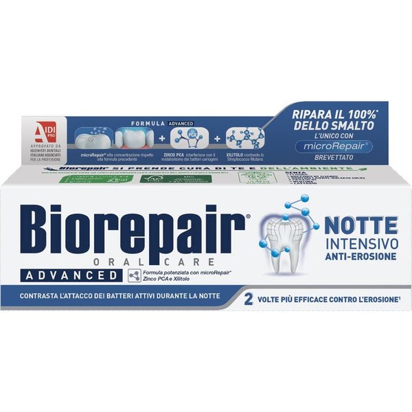 Biorepair Advanced DentíFrico Intensivo Noche AntierosióN 75Ml-image