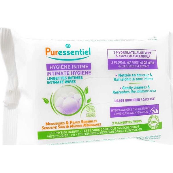 Puressentiel HygièNe Intime Lingettes Intimes 25Uds-image