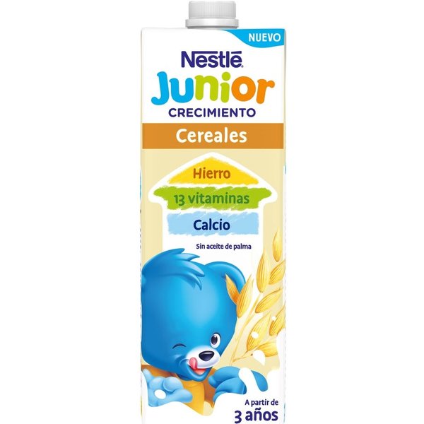 Nestlé Junior Crecimiento 3 Con Cereales 1L-image