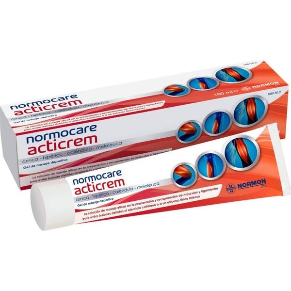 Normocare Acticrem Gel Masaje 100Ml-image