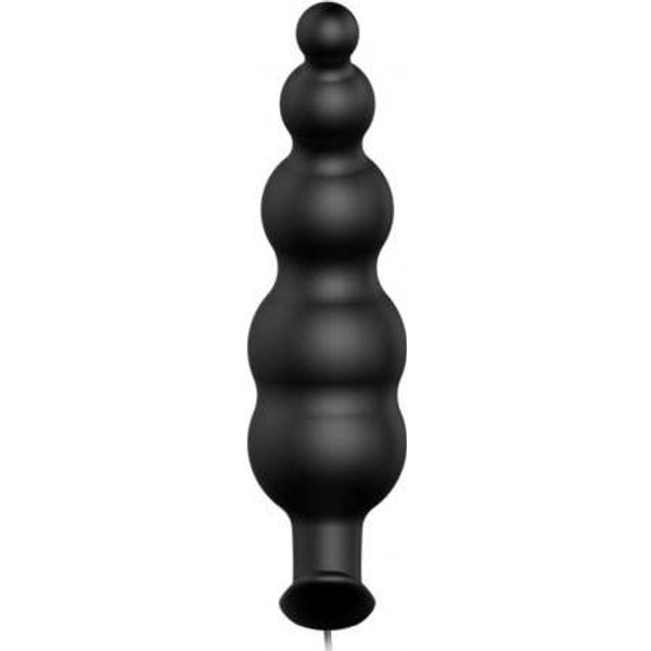 Pretty love Plug Anal Silicona Estimulacion Extra12 Modos Vibracion Negro 1 Ud-image