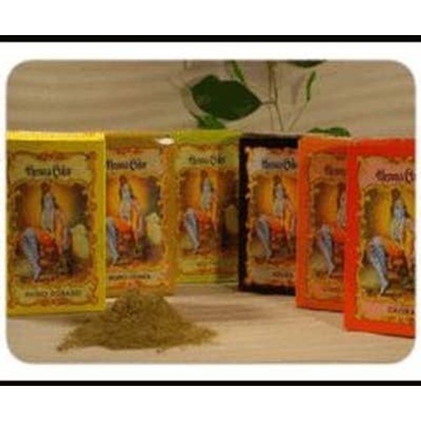 Radhe Shyam Henna Rubio Dorado Polvo 100G-image