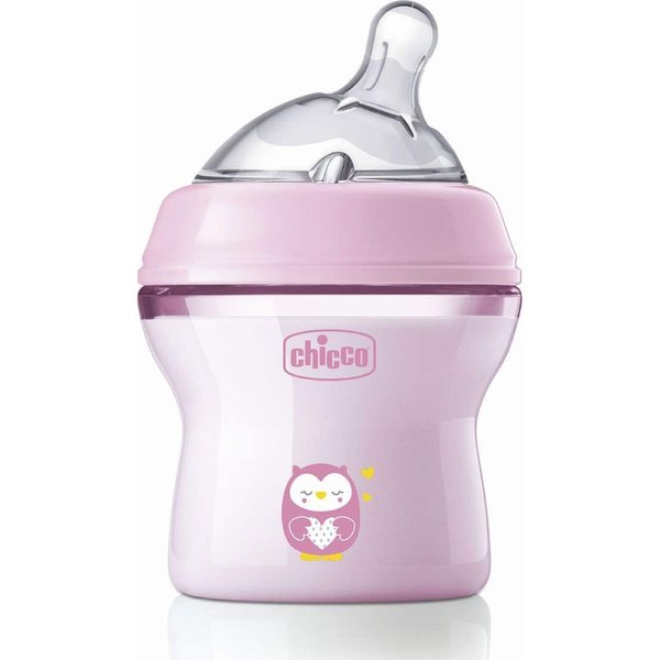 Chicco BiberóN Natural Feeling 0M+ Rosa 150Ml-image