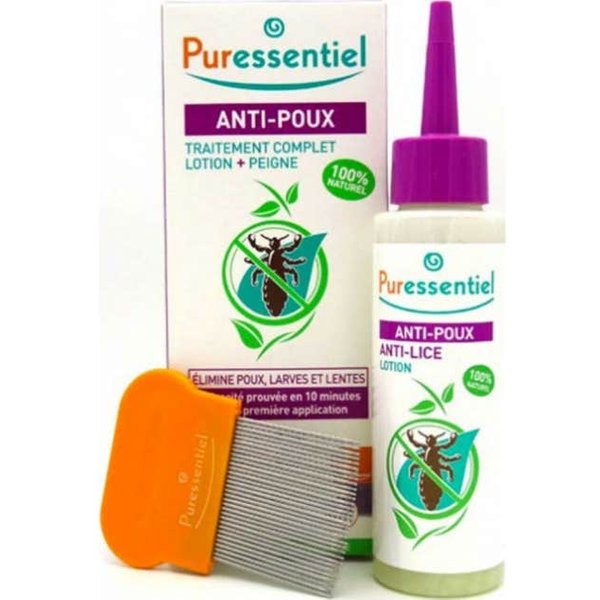 Puressentiel Set LocióN Antipiojos 2X100Ml + Peine-image