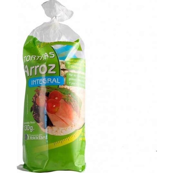 Hijas del Sol Tortitas De Arroz Integral 130 G-image