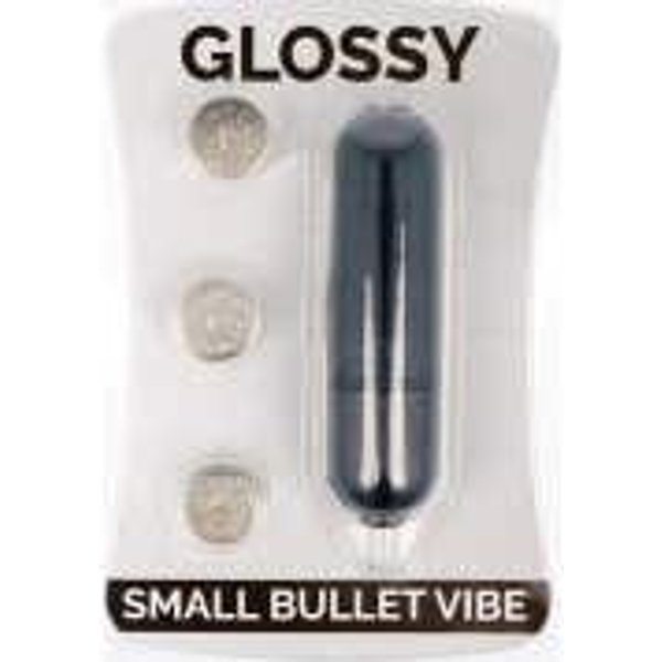 Glossy Small Bala Vibradora Negro 1Ud-image
