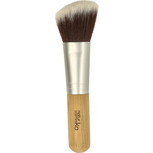 Naturcosmetika Brocha Colorete Biselada Corta 1 Ud-image