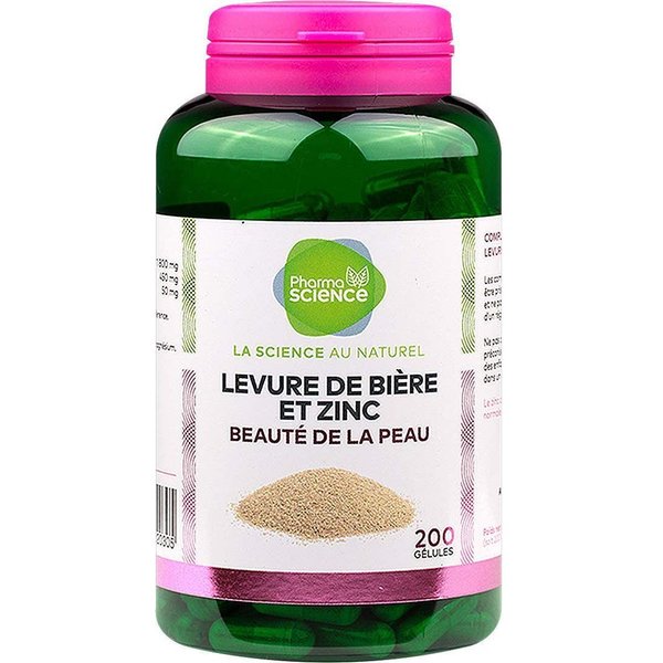 Pharmascience Levadura De Cerveza Y Zinc 200Caps-image