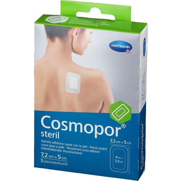 Cosmopor Steril ApóSito 7,2Cmx5Cm 5Uds-image