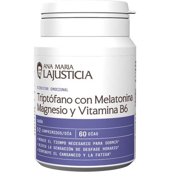 Ana Maria Lajusticia TriptóFano Con Melatonina + Magnesio Y B6 60 Comp-image