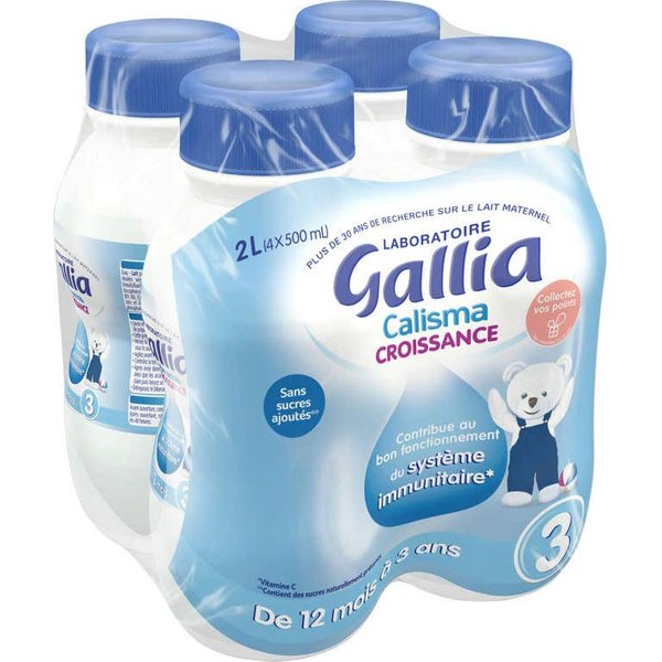 Gallia Calisma Croiss Liq 500Ml X4-image