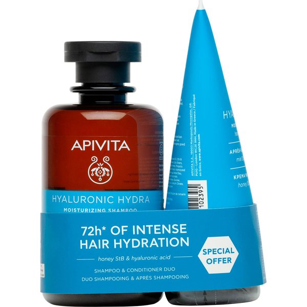 Apivita Hyaluronic Hydra Pack Champú 250 Ml + Acondicionador 150 Ml-image
