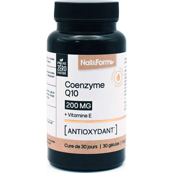Nat & Form Coenzyme Q10 200Mg 30 Perlas-image