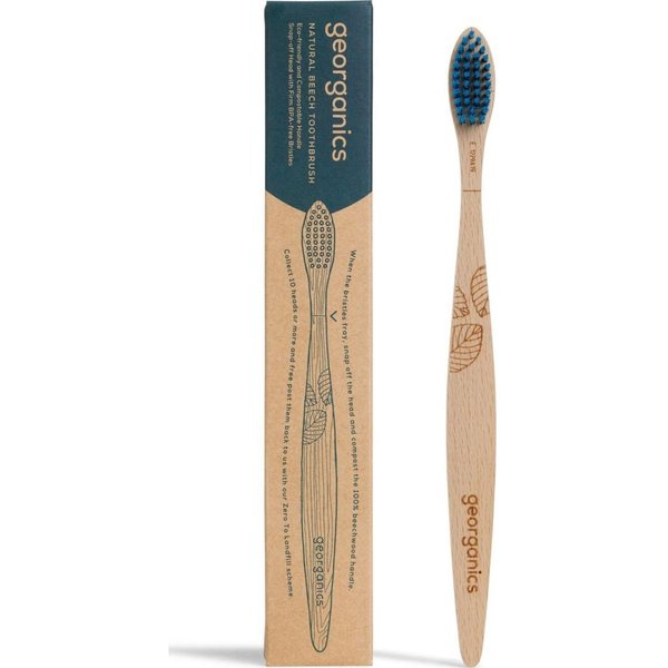 Georganics Beechwood Toothbrush Hard 1 Ud-image