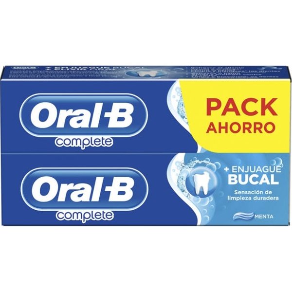 Oral-B Pack Complete Toothpaste Mouthwash + Whitening-image