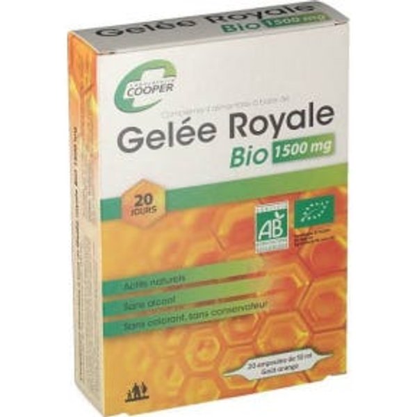 Jalea Real De Cobre OrgáNica 1500Mg 20 Ampollas-image