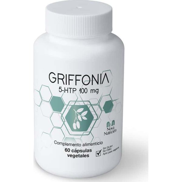 N&N Nova Nutricion Griffonia 5-Htp 100 Mg 60 Caps-image