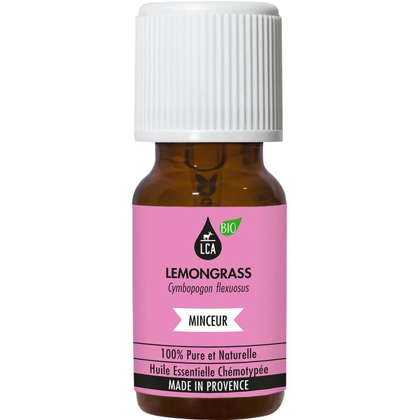 Lca Huile Essentielle De Lemongrass Bio 10Ml-image