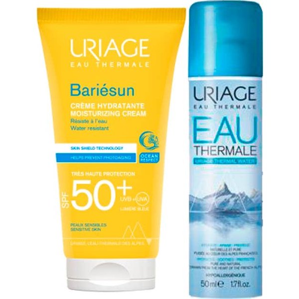 Uriage BariéSun Crema SPF50+ + Agua Termal-image