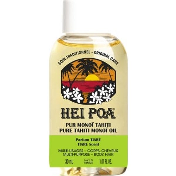 Hei Poa Pur Monoï Tahiti Huile Parfum Tiaré 30Ml-image
