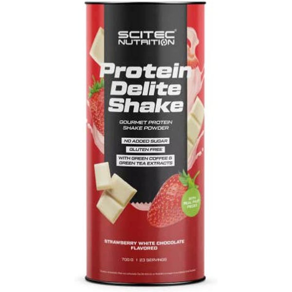Scitec Nutrition Protein Delite Shake Strawberry White Chocolate 700G-image