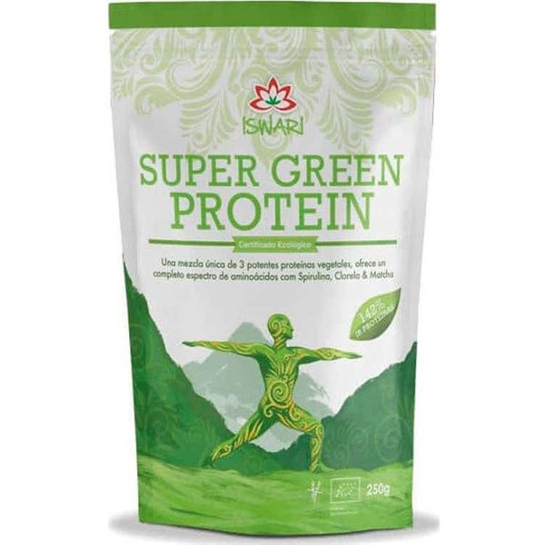 Iswari Super Green Protein 250 G Bio-image