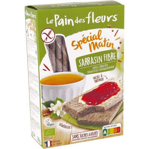 Le Pain Des Fleurs Tostadas Special Matin Trigo Sarraceno 230G-image