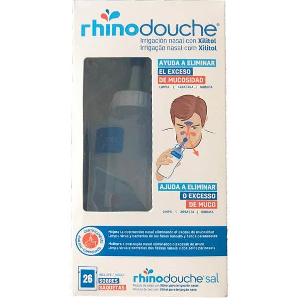 Rhinodouche Irrigador Nasal + Rhinodouche Sal 26 Sobres-image