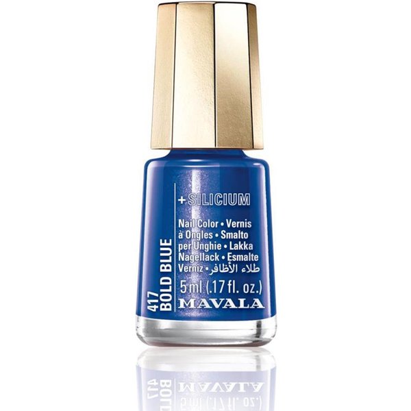 Mavala Esmalte De UñAs Silicium 417 Bold Blue 5 Ml-image