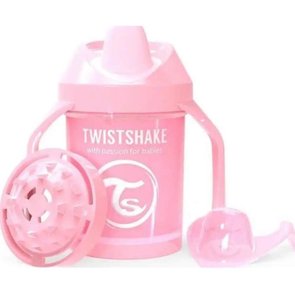 Twistshake Minitaza Pastel Rosa 230Ml-image