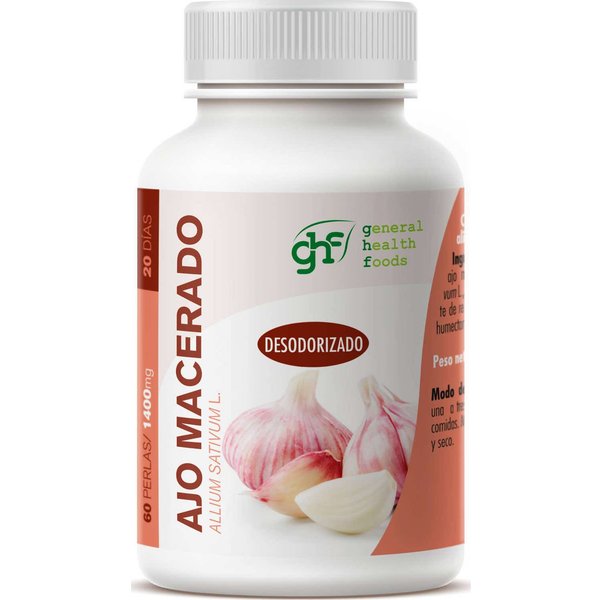 Ghf Ajo Macerado 1400Mg 60 Perlas-image