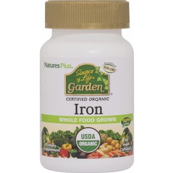 Nature's Plus Garden Hierro 30Caps-image