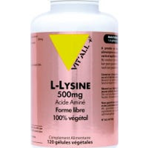 Vit'all+ L-Lisina 500Mg 120Caps-image