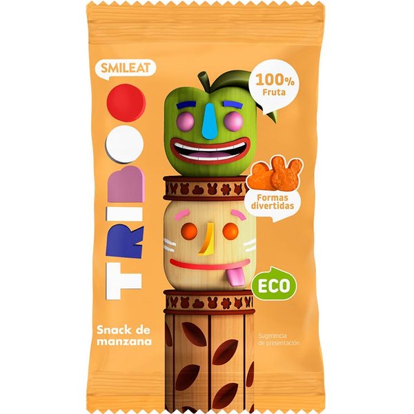 Smileat Triboo Snack EcolóGico De Manzana 25G-image