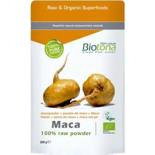 Biotona Maca En Polvo Raw Superfood Bio 200 G-image