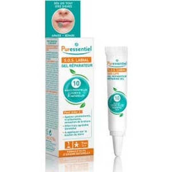 Puressentiel S.O.S Labial Gel Reparador Con 10 Aceites Esenciales 5Ml-image