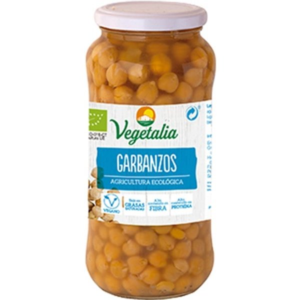 Vegetalia Garbanzos Cocidos Bio 540G-image