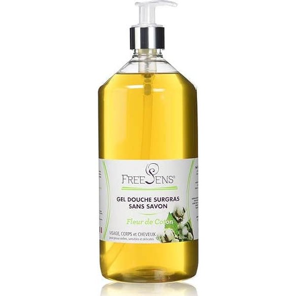 Freesens Gel De Ducha Surgras Sans Savon AlgodóN Flor 1L-image