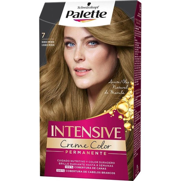 Schwarzkopf Palette Intensive Tinte 7 Rubio Medio 1Ud-image