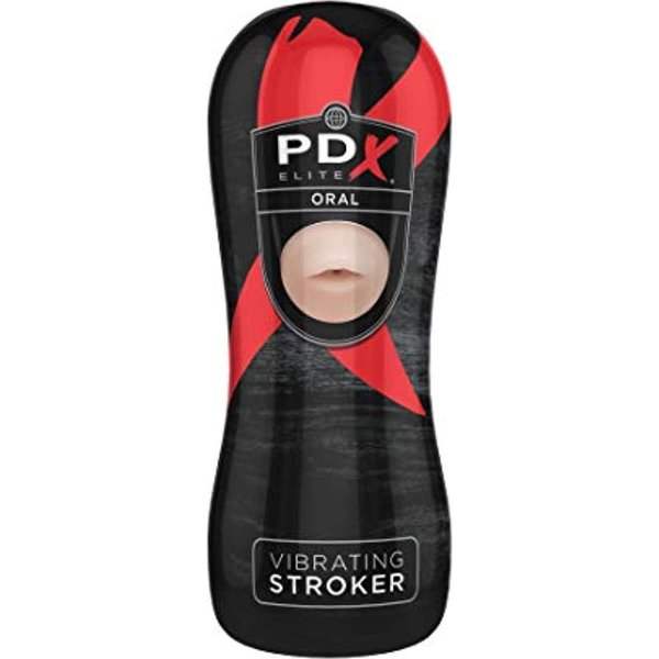 Pdx Elite Masturbador VibracióN Boca 1Ud-image