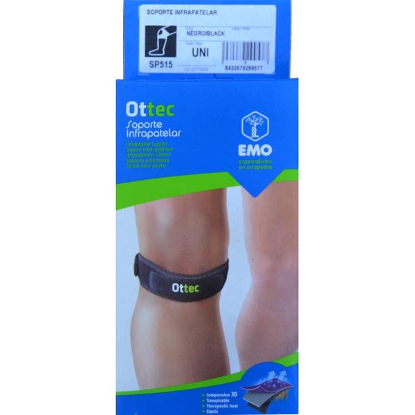 EMO Cincha Infrapatelar Negra Talla ÚNica Sp515 1 Ud-image