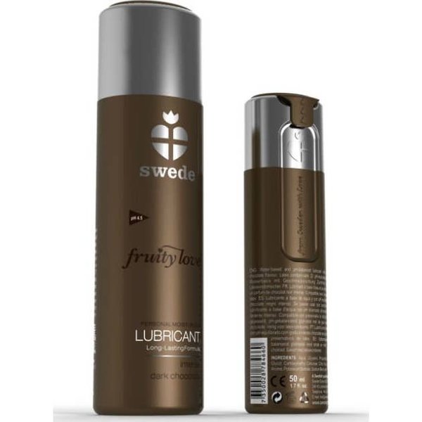 swede Fruity Love Lubricante Chocolate Negro 50Ml-image