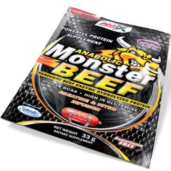 Amix Monster Beef Protein Frutas Del Bosque 33G-image